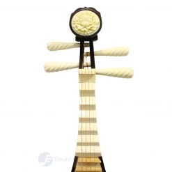 Eason Music Store Professional Rosewood Pipa By Shanghai Dunhuang Yun With Faux Bone Neck