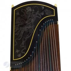 Eason Music Store Concert Black Sandalwood "Moon Goddess" 21# Guzheng By Shanghai Dunhuang Yun