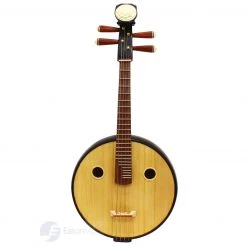 Eason Music Store Popular Elmwood Zhongruan With Steel Frets By Shanghai Dunhuang Yun