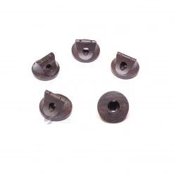 Eason Music Store Round Black Sandalwood Bridge With Bottom Hole For Erhu