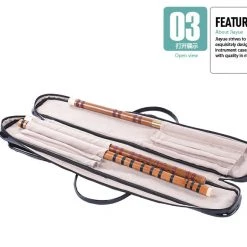 Eason Music Store Enamel Leather Dizi Bag By Jiayue