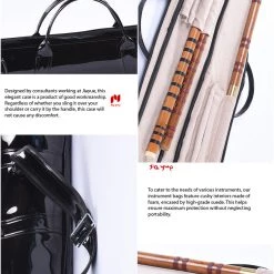 Eason Music Store Enamel Leather Dizi Bag By Jiayue