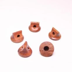 Eason Music Store Round Violet Sandalwood Bridge Bottom Hole For Erhu