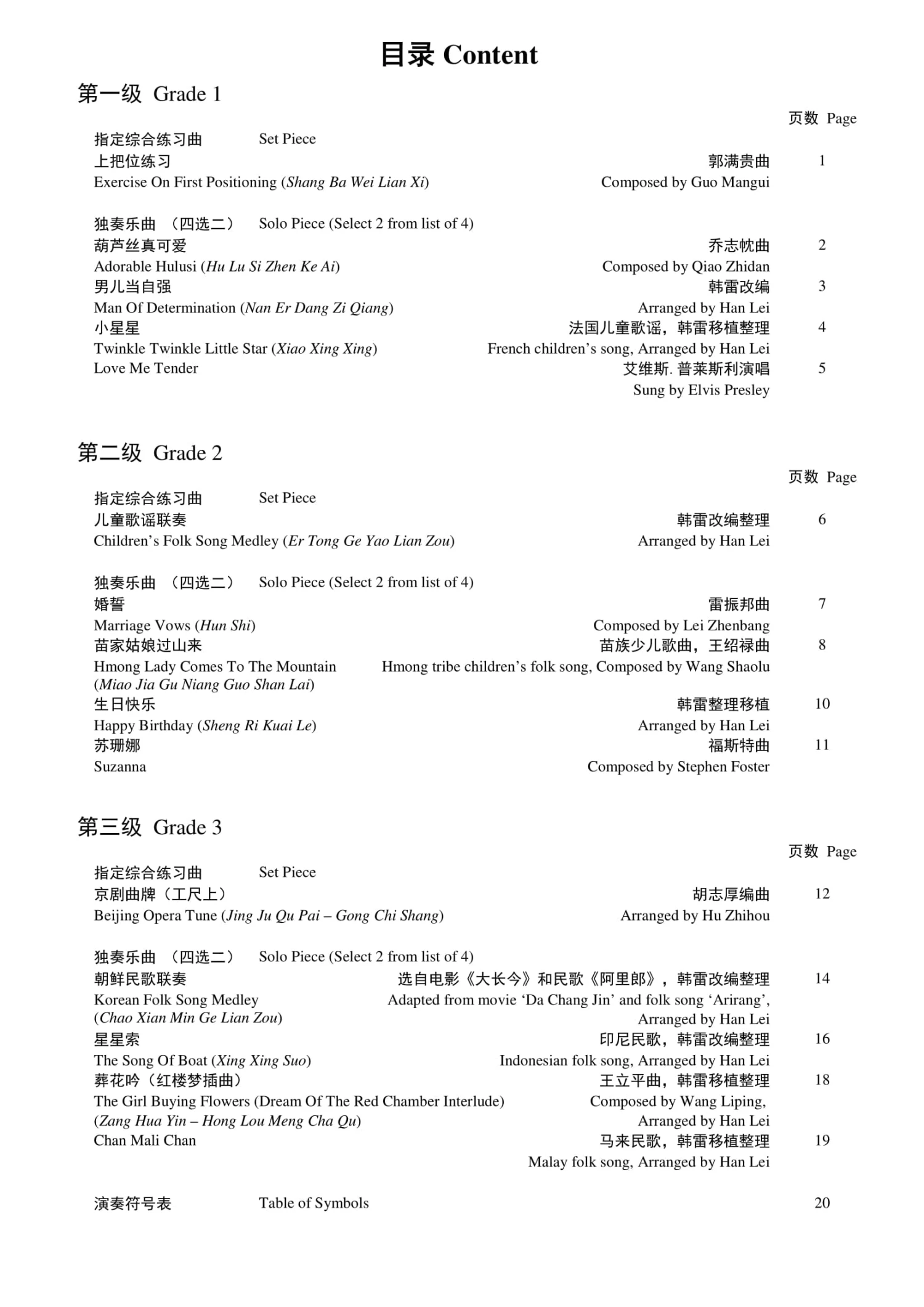 Eason Music Store Books DVDsWind Guanzi Teng CI Examination Grades 1-3 3 Eason Music Store Books DVDsWind Guanzi Teng CI Examination Grades 1-3