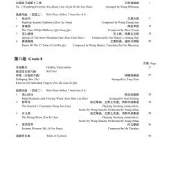 Eason Music Store Guzheng Teng CI Examination Grades 7-8