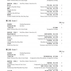 Eason Music Store Zhongyin Suona Teng CI Examination Grades 1-3