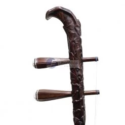 Eason Music Store Exquisite Ming Qing Aged Rosewood "Moonlit Lotus Pond" Erhu By Xu Chun Feng