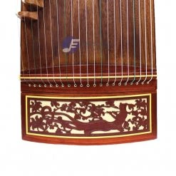 Eason Music Store Popular African Violet Sandalwood "Fairy" 21# Guzheng By Shanghai Dunhuang Yun