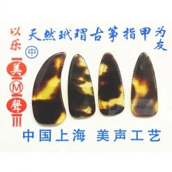 Eason Music Store Faux Tortoise-Turtle Shell Guzheng Nails For Adults(II)