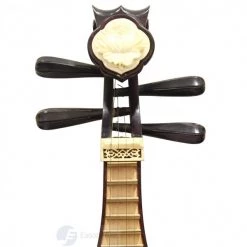 Eason Music Store Professional Rosewood Liuqin With Black Buffalo Horn Pegs By Meng Xian Hong