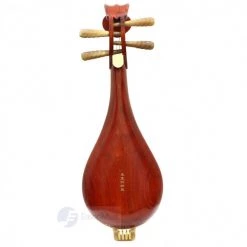 Eason Music Store Concert Rosewood Liuqin With White Buffalo Horn Pegs By Meng Xian Hong