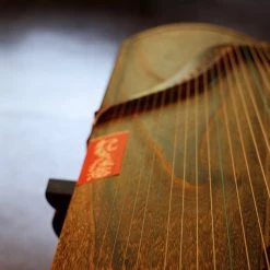 Eason Music Store Exquisite Aizu Paulownia With Violet Sandalwood 21# One-Piece Guzheng By Chuan Cheng